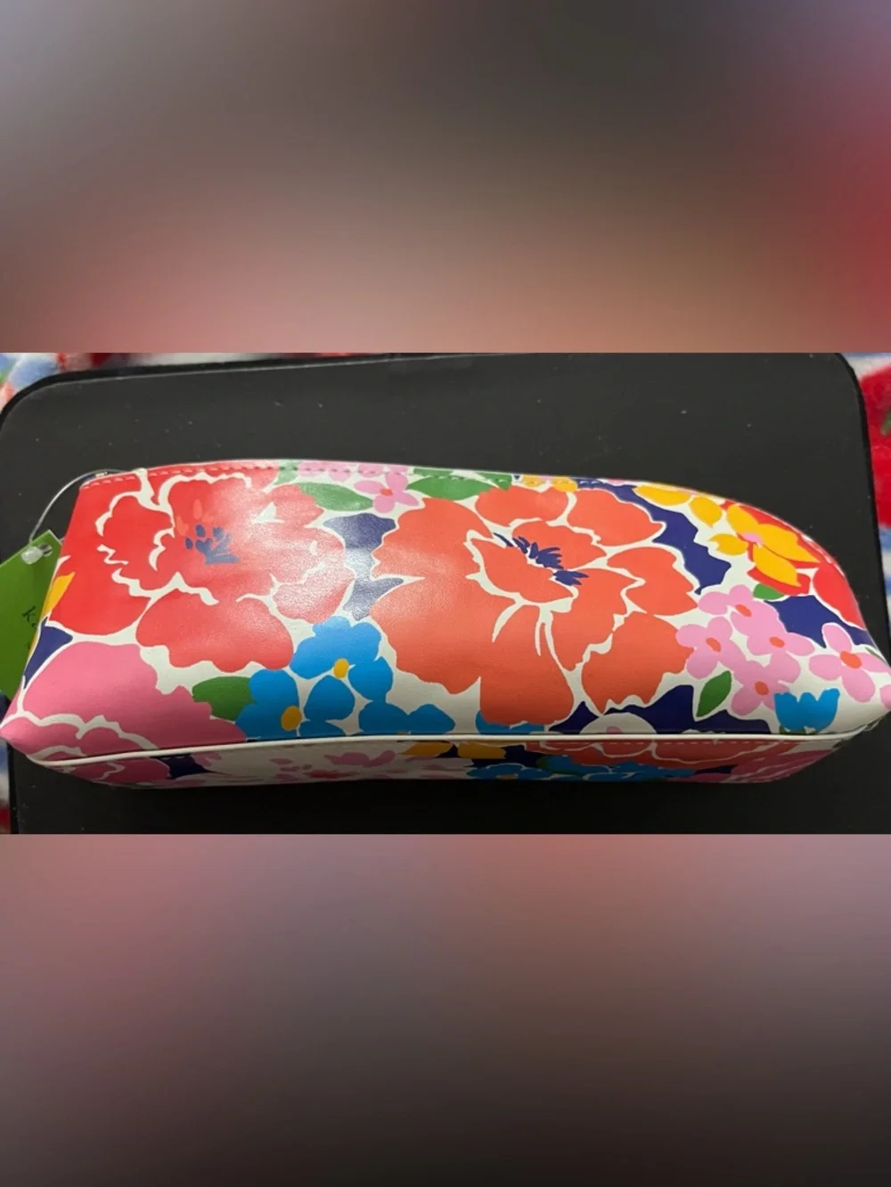 Kate Spade Floral Print Pencil Pouch – Multi-Color